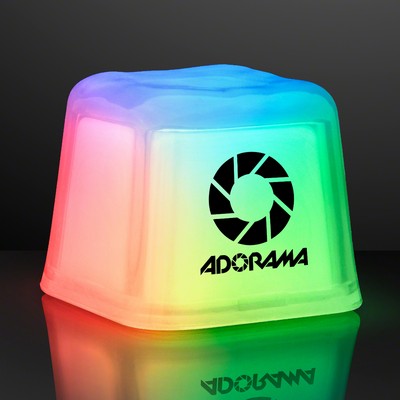 Hollywood Ice Multicolor LED Glow Cubes - PRINTED