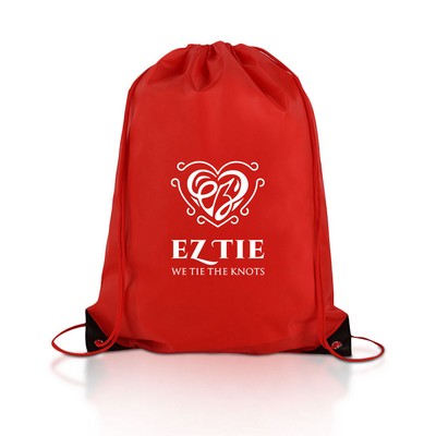 Durable Drawstring Bag With Reinforced Corners