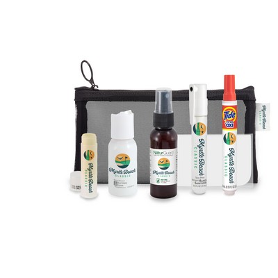 Course-to-Clubhouse Golf Kit with Sewn-in Tag