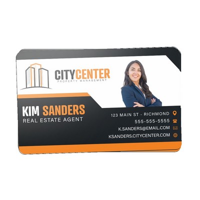 .036" Business Card Magnets w/Round Corners (3 1/2"x 2")