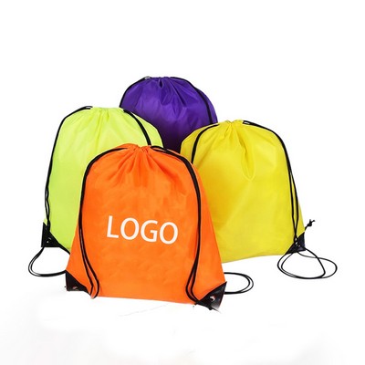 Dacron Custom Drawstring Backpack