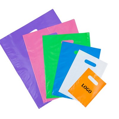 Die Cut Plastic Shopping Bags