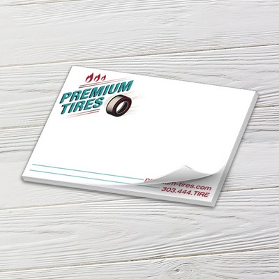 Full-Color Notepads - 25 Sheets (6" x 4")