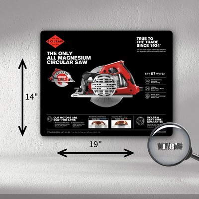 Fabric Counter Mat w/ Heavy-Duty Backing (14"x19"x1/8") STANDARD