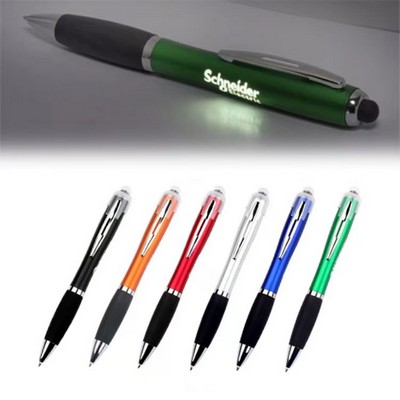 Gourd Shape Light Up Stylus Pen