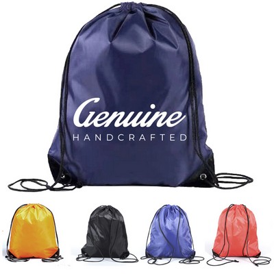 Polyester Carry-on Drawstring Backpack