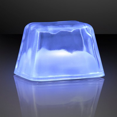 Glacier Blue Light Up Inspiration Ice Cubes, Patent #D650,121 - BLANK