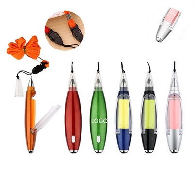 Multi-Function Ballpoint Pen With Note Paper