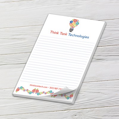 Full-Color Notepads - 25 Sheets (5 1/2" x 8 1/2")