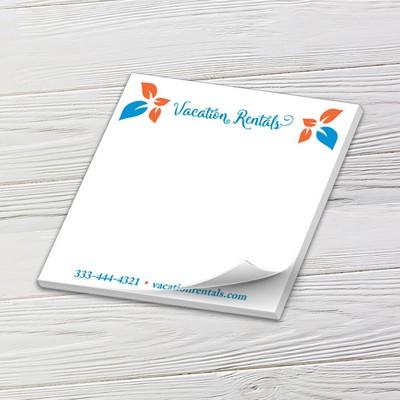 Full-Color Notepads - 25 Sheets (5" x 5")