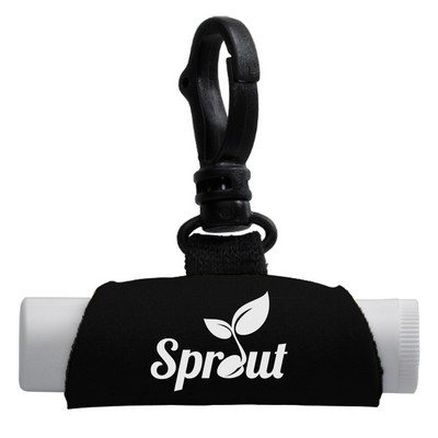 Hook-and-Go Lip Balm Carry Sleeve