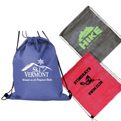 Criss Cross NW Drawstring Backpack