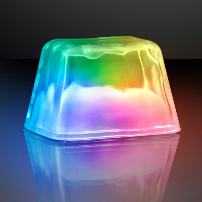 Multicolor Inspiration Ice LED Cubes - PATENT NO. D650,121 - BLANK