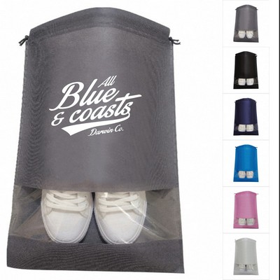 Travel Shoe Drawstring Bag