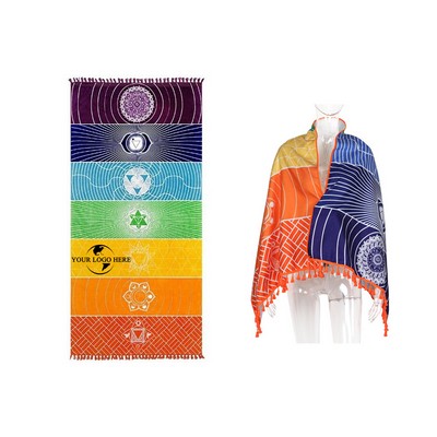 2-in-1 Beach Towel and Yoga Mat