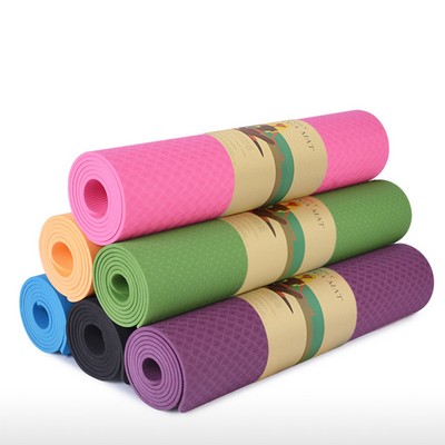 6mm Thickness TPE Yoga Mat