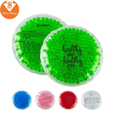 Glacier Small Round Gel Beads Hot/Cold Pack