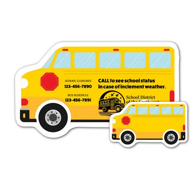 Bus Mini Magnet (3.5" x 2")