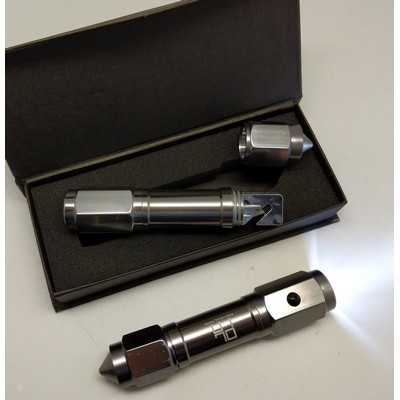 3" 1 Automobile Multi function Emergency Flashlight/Glass Breaker/Seat Belt Cutter