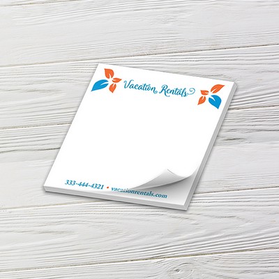Full-Color Notepads - 100 Sheets (3" x 3")