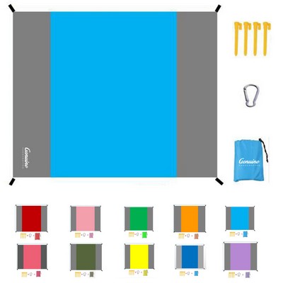 Nylon Waterproof Beach Mat with Storage Bag
