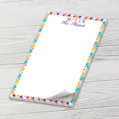 Full-Color Notepads - 25 Sheets (5" x 8")