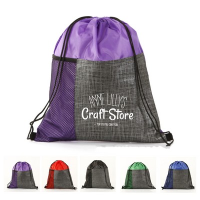 School Sport Drawstring Backpack