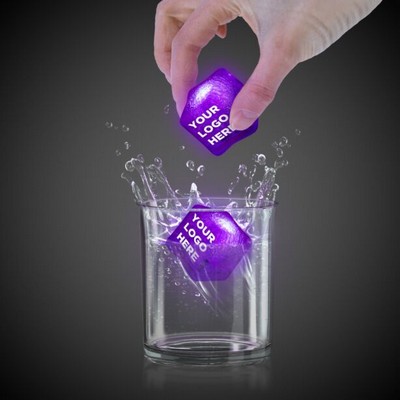 Purple Lited Ice Cube(Pad Print)