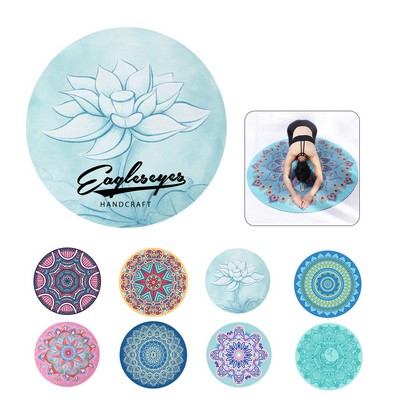 Round Meditation Yoga Mat