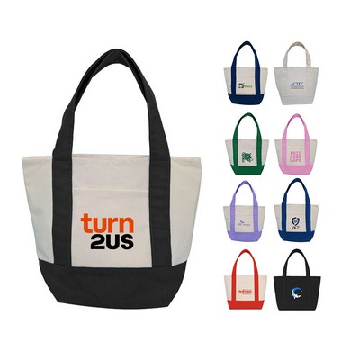 Uptown Mini Canvas Shopper Tote