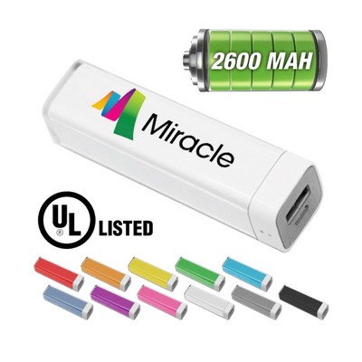 Plastic Power Bank Emergency Battery Charger - UL Certified