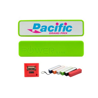 Cube Key Chain Power Bank Charger - UL Certified