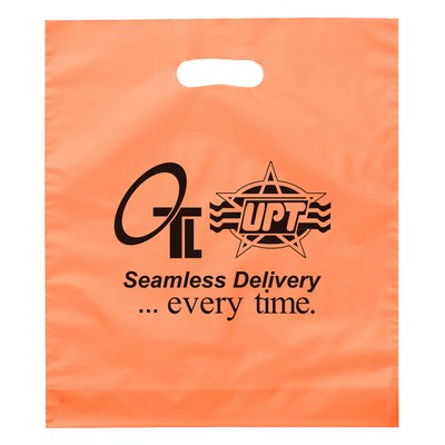 Rose™ - Frosted Brite Die Cut Handle - Flexo Ink Print (15" x 18" x 4")