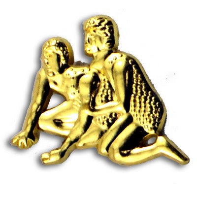 Wrestling Chenille Letter Pin