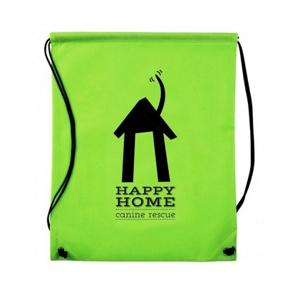 Non-Woven Custom Drawstring Backpack