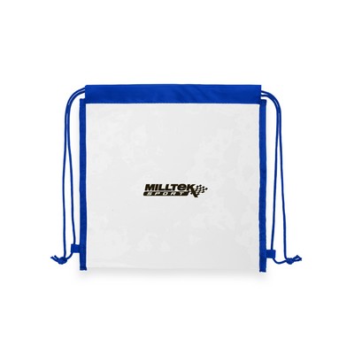 All Access Clear Stadium Drawstring Bag