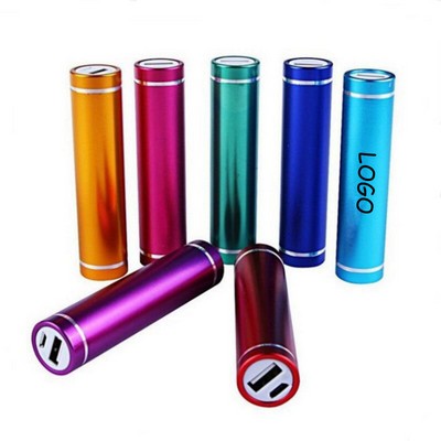 Mini 2600mAh Lipstick-Sized Premium Aluminum Power Bank